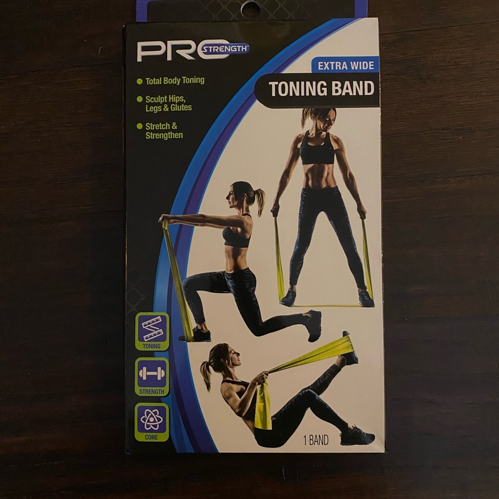 NEW Toning Workout Bands Extra Wide